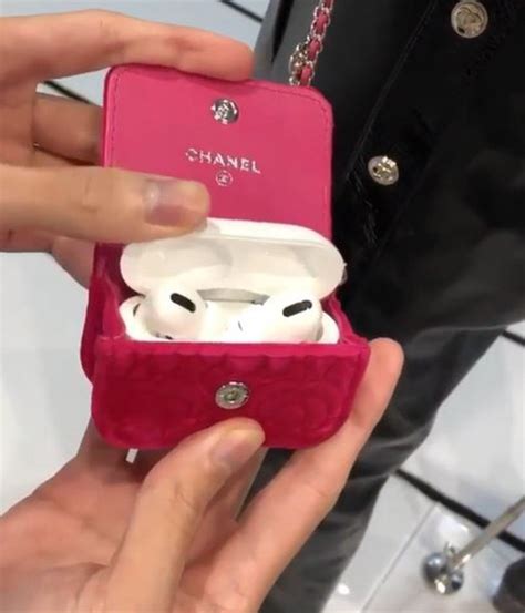 chanel airpods bag|Chanel airpod case review.